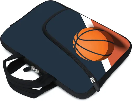 Vista 3 de Funda para portátil de 11.6" 12.2 pulgadas para Chromebook, Ultrabook, portátil, tableta de neopreno con asa para hombres y mujeres, dos bolsillos