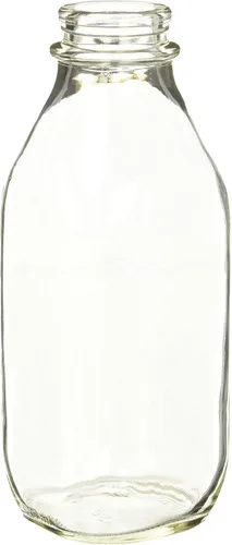Vista 2 de Lixit® Botella de agua de repuesto de vidrio resistente para pájaros y animales pequeños (transparente, 16 onzas)