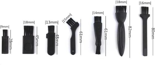 Vista 3 de yueton Cepillos de limpieza de afeitadora eléctrica de repuesto 14pcs