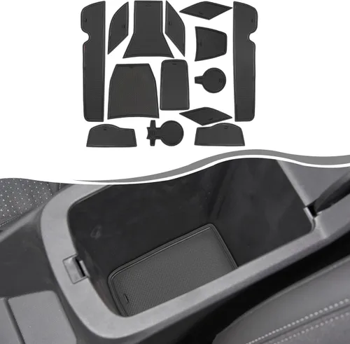 Vista 25 de SXCY Alfombrillas con ranura para puerta Toyota RAV4 2025 para Toyota RAV4 2019-2024 2025, accesorios para portavasos y portavasos 2024 2025 RAV4