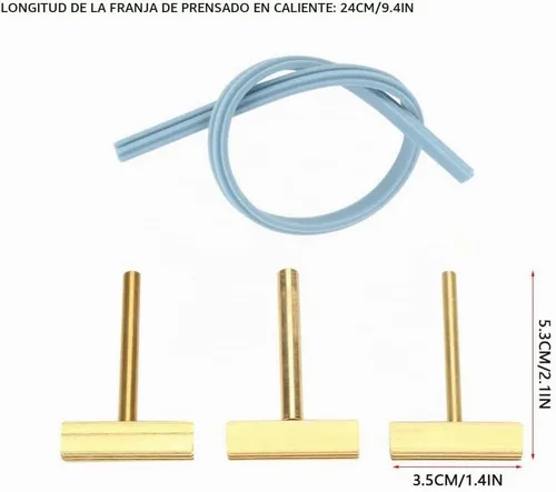 Vista 2 de 3 unids T Tip Soldador con Banda de Prensa Caliente para Pantalla LCD Flex Cinta Cable Reparación 30W/40W/60W
