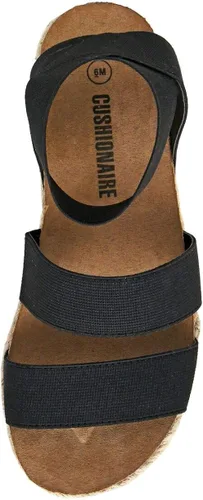 Vista 3 de CUSHIONAIRE - Alpargata de corcho Mandy para mujer, sandalia con cuña