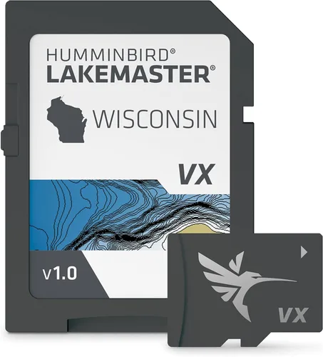 Vista 16 de Humminbird LakeMaster Map SD Card for Fish Finders