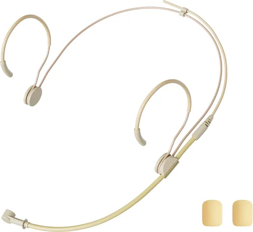 Vista 3 de J K MIC-J 069 Auriculares con gancho para la cabeza Micrófono unidireccional compatible con el sistema de micrófono inalámbrico AKG Samson - Mini