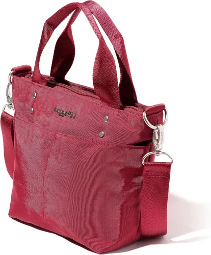 Vista 2 de Baggallini Mini bolso de mano, Rojo (Ruby Red)