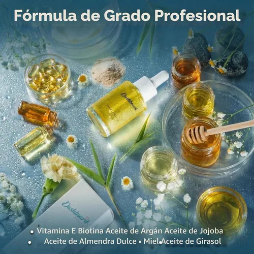 Vista 5 de Dashboard Beauty Aceite de uñas para cutículas, hidratante de uñas avanzado y fortalecedor de uñas premium con jojoba, vitamina E, repara las uñas