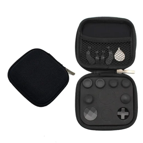 Vista 7 de 13 in 1 Metal Swap Thumbsticks Joysticks, Trigger Paddles, Dpads and Tool for Xbox One Elite Controller Series 2, Elite Series 2 Core (Black)