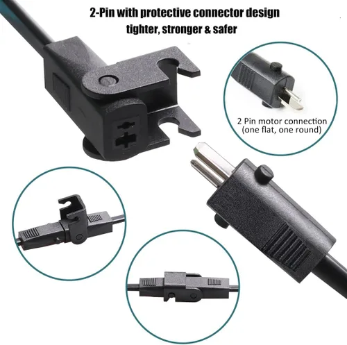 Vista 4 de ttmagic Fuente de poder universal para reclinable, adaptador AC/DC para reclinable, transformador de fuente de poder de 29V 2A con conector de 2