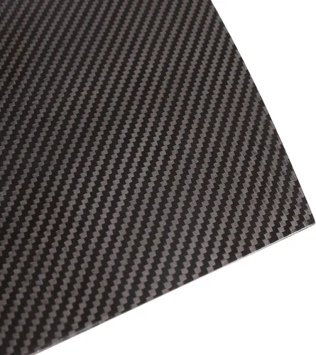 Vista 6 de YIWANG Consola central de fibra de carbono 100% real, panel de cambio de marchas, 4 piezas para accesorios de automóvil Tesla Modelo 3
