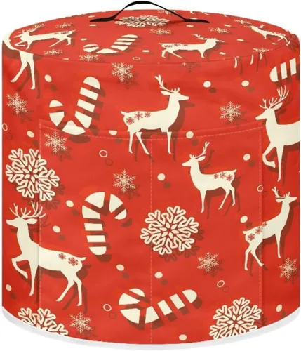 Vista 18 de Funda para freidora de aire para olla a presión eléctrica de 3 cuartos de galón con bolsillo, cubierta a prueba de polvo para electrodomésticos