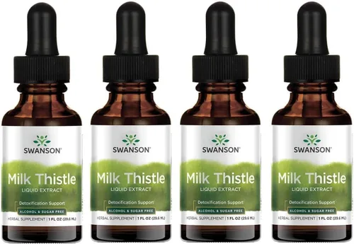 Vista 7 de Swanson Extracto líquido de cardo mariano (sin alcohol y azúcar) 1 onza (1.0 fl oz) líquido
