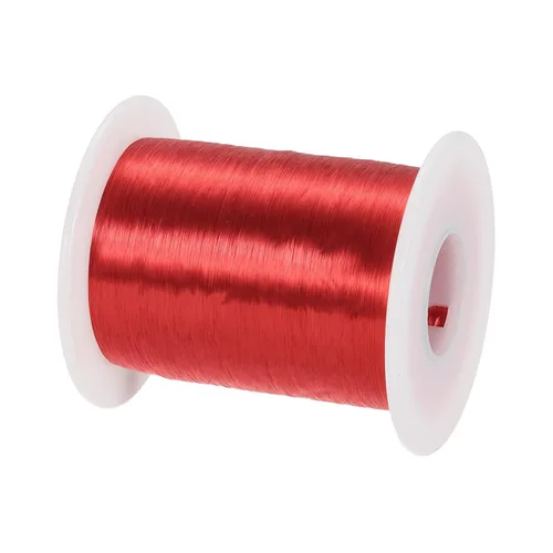 Vista 10 de MECCANIXITY - Alambre magnético de calibre 46 AWG - 0.04mm Hilo de cobre esmaltado - Bobina de alambre magnético de 14669 pies (4471m) - 50g Grado F