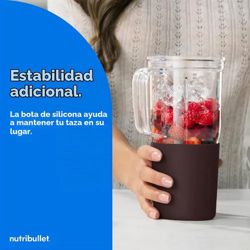 Vista 8 de nutribullet® Turbo Tumbler Edition, licuadora personal, marrón, NB30400CB Marrón (Cocoa Brown)