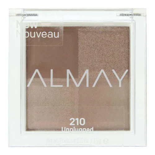 Vista 18 de Almay Shadow Squad, Never Settle, 1 unidad, paleta de sombras de ojos, 120 Never Settle Nunca te conformes