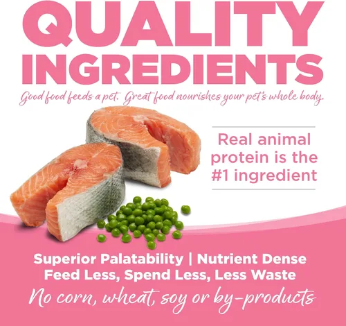 Vista 7 de Alimento para perros Purevita de salmón y guisantes, sin granos (5 libras)