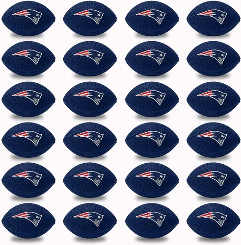 Vista 15 de Franklin Sports NFL - Pelotas antiestrés de equipo, paquete de 24 unidades de fútbol a granel, bolas antiestrés esponjosas para adultos y niños