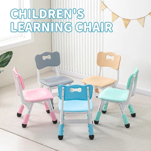 Vista 3 de UNICOO Silla para niños, silla de aula para niños adecuada para el aula familiar, preescolar, guardería, sala de juegos, silla infantil de altura