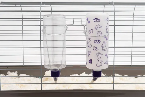 Vista 9 de Lixit Botellas de agua resistentes a la intemperie de 32 onzas con montaje resistente para conejos y hurones (conejos)