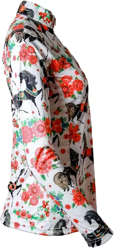 Vista 2 de Anni Lyn Sportswear Camisa de manga larga ventilada para mujer