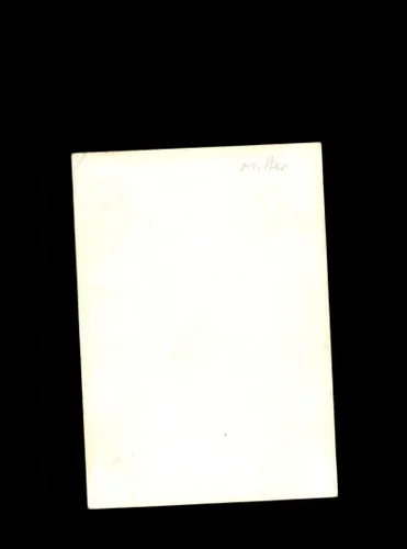 Vista 2 de Bill Miller Signed Vintage 1950`s Original 3x5 Photo Autograph New York Yankees