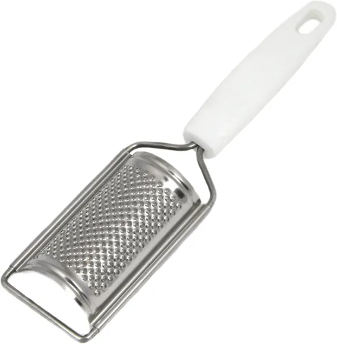 Vista 3 de Chef Craft Select - Rallador grueso de mano, 9.5 pulgadas, color blanco