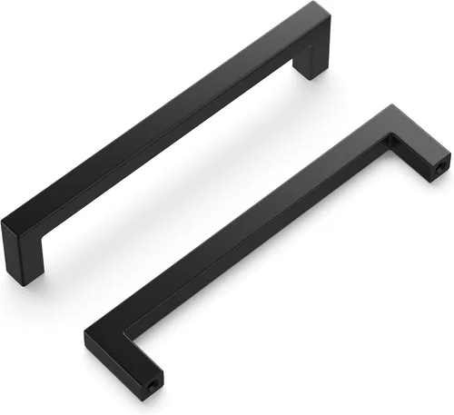 Vista 43 de Hickory Hardware - HH075326-BGB - Manija de la colección Skylight, 3 pulgadas de centro a centro, latón dorado cepillado.
