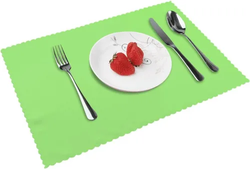 Vista 12 de Rectangular Placemats Set of 4, Heat Resistant Arizona Flag Printed Kitchen Dining Table Mats