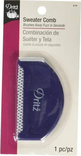 Vista 2 de Dritz Cuidado de la tela del peine del suéter, azul marino oscuro