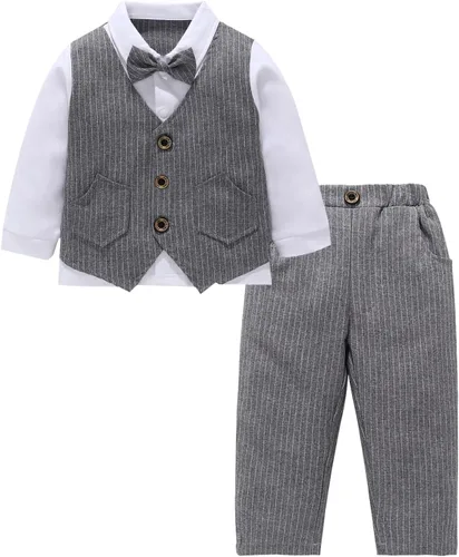 Vista 10 de Boarnseorl Conjuntos de pantalones para bebé niño