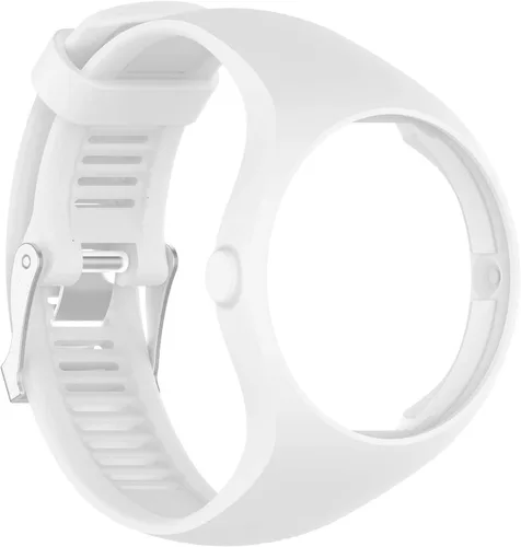 Vista 8 de QGHXO Banda para Polar M200, correa de repuesto de silicona suave y ajustable para Polar M200 Negro