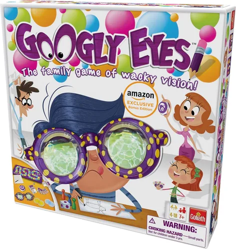 Vista 5 de Goliath Edición exclusiva de Amazon Googly Eyes - Incluye juego de cartas Color Smash 2-Multicolor