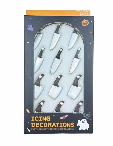 Vista 27 de Sentovac 12 piezas decoraciones comestibles para pasteles de Navidad (2 Papá Noel) Chispitas para mezclar para Navidad Suministros para fiesta 3