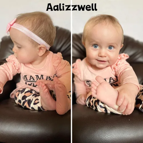 Vista 2 de Aalizzwell Traje de otoño e invierno para bebés recién nacidos