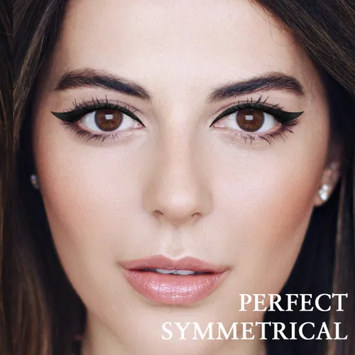 Vista 5 de Sello delineador de ojos iMethod. 2 bolígrafos con proyecciones, sello perfecto para imitar ojos de gato, delineador líquido de larga duración