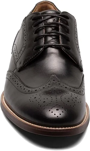 Vista 2 de Florsheim Rubano Oxford de punta de ala para hombre Negro