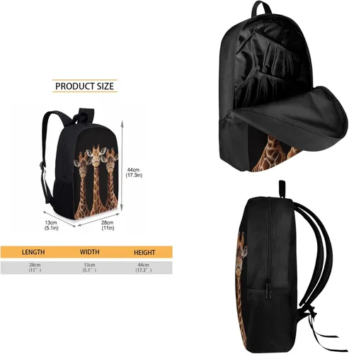 Vista 62 de HUGS IDEA Juego de 3 bolsas escolares con aislamiento térmico para el almuerzo, estuche para lápices
