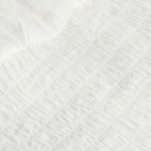 Vista 4 de Charmian Blusa de manga larga con hombros descubiertos y ribete de encaje para mujer