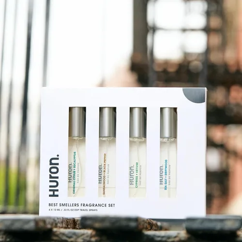 Vista 6 de Huron Colonia Best Smeller's Discovery Gift Set; paquete de 4