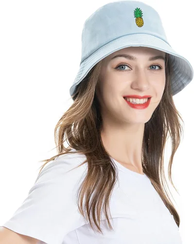 Vista 4 de ZLYC Gorra de pescador bordada de moda unisex para hombres y mujeres