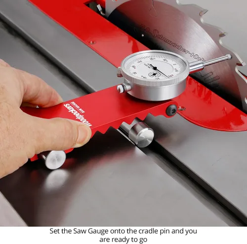 Vista 3 de Herramientas de carpintería con precisión de pájaros carpinteros sg-wp Saw Gauge