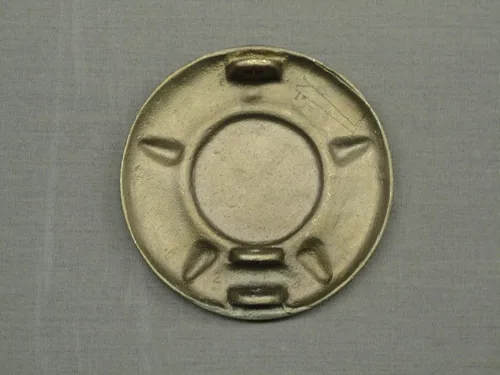 Vista 2 de Marcador de tumba de bronce para veterano militar general con estaca de tierra