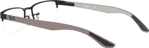 Vista 5 de Ray-Ban RX8412 - Marcos rectangulares para anteojos graduados
