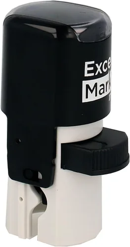 Vista 4 de ExcelMark You CAN DO Better - Sello de profesor autoentintado redondo personalizado