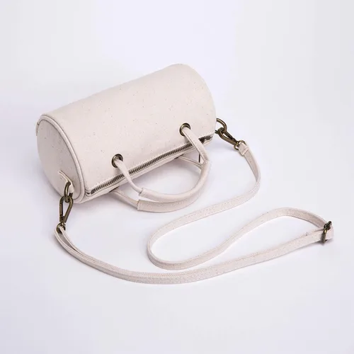 Vista 7 de Bolso de hombro de la mujer del bolso del bolso del bolso del bolso del bolso del bolso de Crossbody redondo del círculo redondo del cilindro -YON