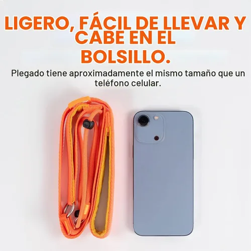 Vista 3 de HowGo Correa antideslizante para perro con 2 tapones con resorte