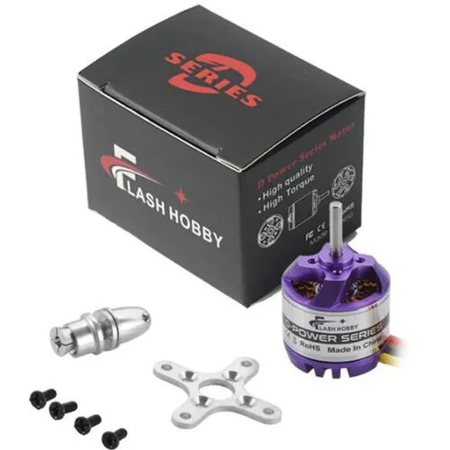 Vista 4 de FLASH HOBBY Motor sin escobillas D2830 1000KV para Multicopter (D2830-1000KV)