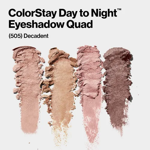 Vista 2 de Revlon ColorStay, 16 horas sombra de ojos, Quad. , Decadent
