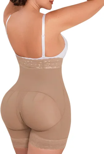Vista 2 de LadySlim by NuvoFit 005 Fajas Colombianas Reductoras y Moldeadoras Postparto de Mujer Faja adelgazante levantadora de glúteos para mujer