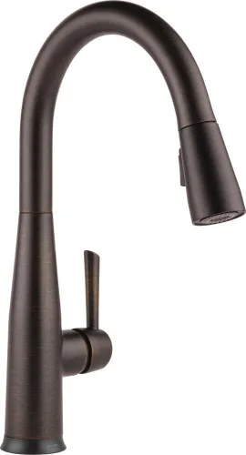 Vista 10 de Delta 9113TV-AR-DST Essa - Grifo de cocina, VoiceIQ, acero inoxidable ártico