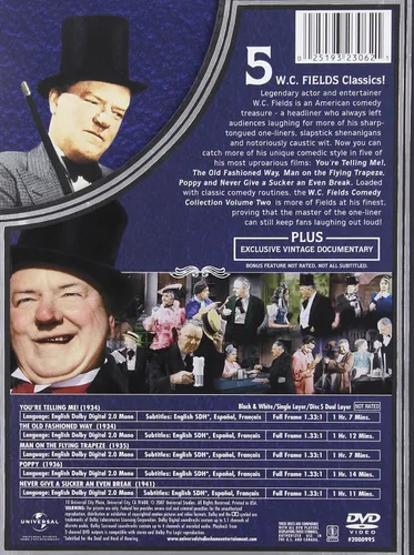 Vista 2 de W.C. Fields Comedy Collection, Vol. 2